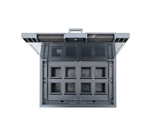 Лючок напольный с изменяемой глубиной C-Line 16 (с приборной рамкой)  cl-ln-k-16  EKF