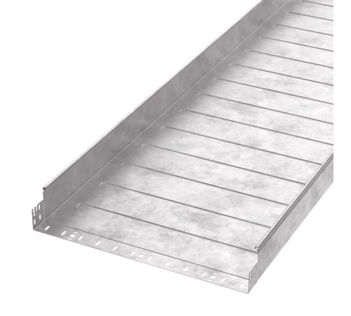 Лоток неперфорированный Профи HDZ 600х100x3000 (1,0 мм) (6 м/уп)  PR16.13844  Промрукав