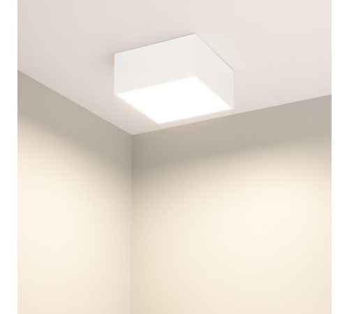 Светильник SP-QUADRO-S120x120-13W Warm3000 (WH, 120 deg, 230V) (Arlight, IP40 Металл, 3 года)  034775  Arlight