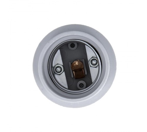 Переходник Е40-Е27 белый PROxima  AD-E40-E27-w  EKF