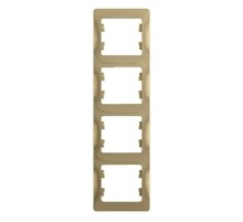 Glossa Титан Рамка 4-ая, вертикальная  GSL000408  SE