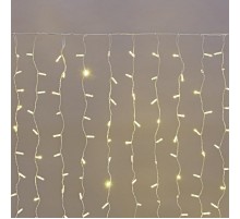 Гирлянда "Светодиодный Дождь"  2х1,5м, постоянное свечение, белый провод, 230 В, диоды ТЕПЛЫЙ БЕЛЫЙ, 360 LED  235-116  NEON-NIGHT