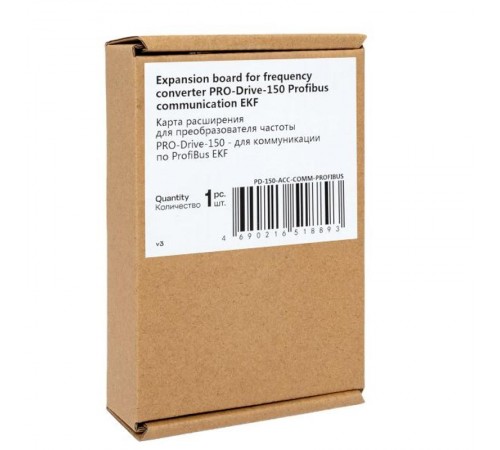 Карта расширения для преобразователя частоты PRO-Drive PD-150-ACC-COMM-PROFIBUS  PD-150-ACC-COMM-PROFIBUS  EKF
