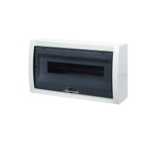 Бокс пластиковый навесной ЩРН-ПМ-18 модулей АБС-пластик IP41 Народный  SQ0920-0006  TDM