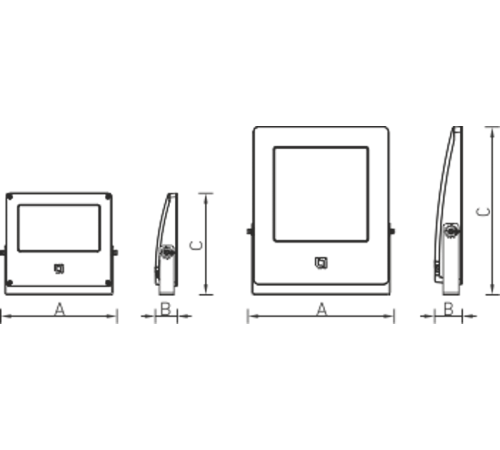Прожектор светодиодный архитектурный LEADER LED 100 D75 105Вт 5000К 75град IP66  1350000100  Световые Технологии