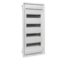 Основание силового щита "Nova" (с din-рейками) 48 модулей IP41 PROxima  nv-pbase-48  EKF