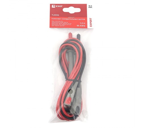 Комплект измерительных щупов TL3006 (1.2м)(18AWG) EKF Expert  TL3006  EKF