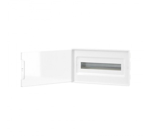 Щиток 18 мод встраиваемый FRAME, белый, с прозрачной дверцей, с 2 шинами  PEN на 8 и 10 отв.  F18B1WT  DKC