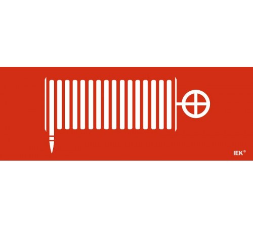 Этикетка самокл. 350х130мм "Пож. кран"   LPC10-1-35-13-PKRAN  IEK