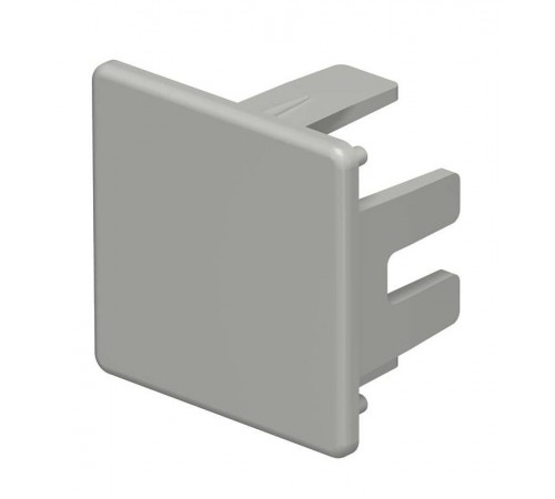 Торцевая заглушка кабельного канала WDK 30x30 мм (ПВХ,серый) (WDK HE30030GR)  6158765  OBO Bettermann
