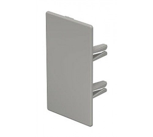 Торцевая заглушка кабельного канала WDK 60x110 мм (ПВХ,серый) (WDK HE60110GR)  6022588  OBO Bettermann