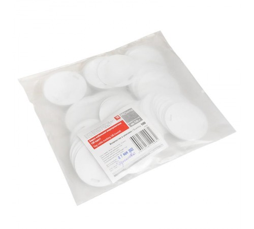 Бирка кабельная маркировочная У-135 (100шт.) круг EKF PROxima  mt-135-r  EKF