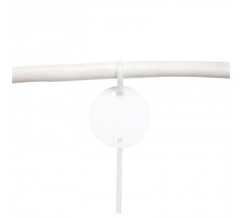 Бирка кабельная маркировочная У-135 (100шт.) круг EKF PROxima  mt-135-r  EKF