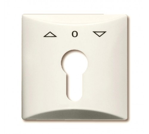 Плата центральная (накладка) с поворотной ручкой, IP44, серия Allwetter 44, цвет слоновая кость  1710-0-2231   2CKA001710A2231  ABB