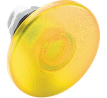 Кнопка MPM2-21Y ГРИБОК желтая (только корпус) без фиксации с под светкой 60мм  1SFA611125R2103  ABB