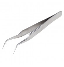 Пинцет изогнутый, узкий 125 мм (блистер)  12-0378  REXANT