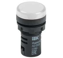 Лампа AD16DS(LED)матрица d16мм белый 230В AC  BLS10-ADDS-230-K01-16  IEK