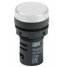 Лампа AD16DS(LED)матрица d16мм белый 230В AC  BLS10-ADDS-230-K01-16  IEK