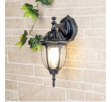 Светильник садово-парковый настенный 1002D черный / 9908-G (GL 1002D)  a034305  Elektrostandard