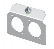 Суппорт для установки модулей в монтажную рамку MTU тип K (сталь) (MTM 2K)  7407804  OBO Bettermann