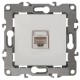 Розетка информационная 12-3107-01 RJ45,  белый ) Б0014723  ЭРА