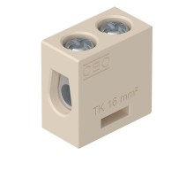 Клемма керамическая винтовая КВ до 16 мм 1 пара контактов 76А до 250 °C (TK 16)  7205706  OBO Bettermann