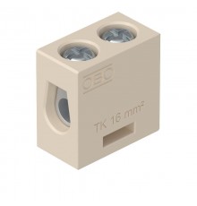 Клемма керамическая винтовая КВ до 16 мм 1 пара контактов 76А до 250 °C (TK 16)  7205706  OBO Bettermann