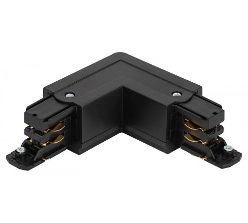 Коннектор для трехфазного шинопровода STR-30-B-CN-LE LE угловой наружный черный  Б0049722  ЭРА