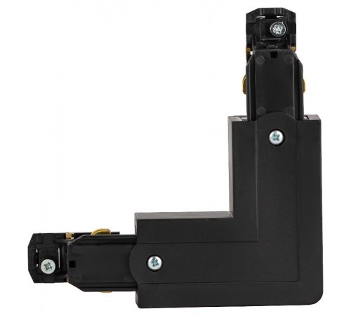 Коннектор для трехфазного шинопровода STR-30-B-CN-LE LE угловой наружный черный  Б0049722  ЭРА