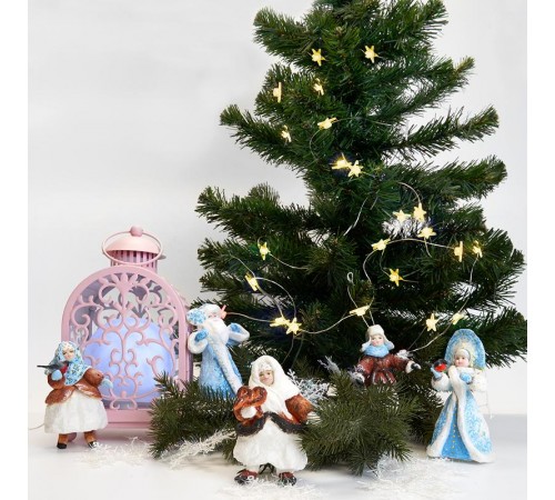 Гирлянда линейная Звездочки USB 50LED 2700K, IP 20, 4,5м, CL572  41647  FERON