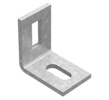 Кронштейн угловой монтажный 50х70, толщ. 5,0 мм, гор. цинк, 350657  КУМ-50х70-5,0-ГЦ   Ostec