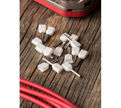 Наконечник штыревой втулочный изолированный НШвИ(2) 0,5-8 (50шт.) EKF PROxima  nhvi2-0.5-8  EKF