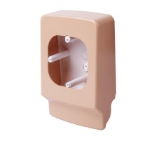 Коробка ЭУИ для кабельных каналов PNLP 35 2Z (I1) (Цвет Береза розовая)  PNLP 35 2Z_I1  Kopos