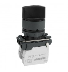 Переключатель OptiSignal D22 C5-S-25 2 положения пластик 1НО+1НЗ XB5AD25 332185 КЭАЗ