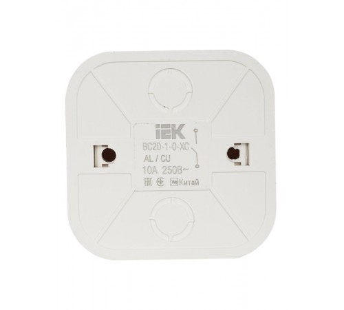 ВС20-1-0-ХС Выключ. 1-кл. о/у 10А GLORY сосна  EVH10-K34-10  IEK