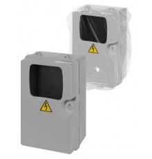 Щит учета ЩУ-П-1ф/3ф (360х225х155) пластик, монтажная панель IP54   SQ0906-0304  TDM