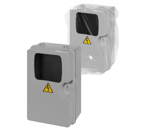 Щит учета ЩУ-П-1ф/3ф (360х225х155) пластик, монтажная панель IP54   SQ0906-0304  TDM