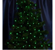 Светодиодная гирлянда CL05 линейная 10м +1.5м 230V зеленый c питанием от сети  32306  Feron