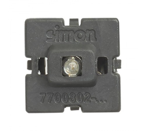Simon 77 Механизм Блок LED подсветки, цвет голубой, S82, S82N, S88, S82 Detail  7700802-064  Simon