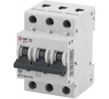 Выключатель автоматический трехполюсный Pro Pro NO-901-38 ВА47-100 3P 25А кривая C  Б0031808  ЭРА