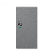 ABB Levit Сталь Клавиша 2-ая правая с символом светорегулятора free@home  6220H-A02204 69  2CHH622204A4069  ABB