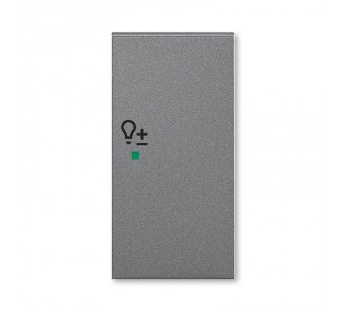 ABB Levit Сталь Клавиша 2-ая правая с символом светорегулятора free@home  6220H-A02204 69  2CHH622204A4069  ABB