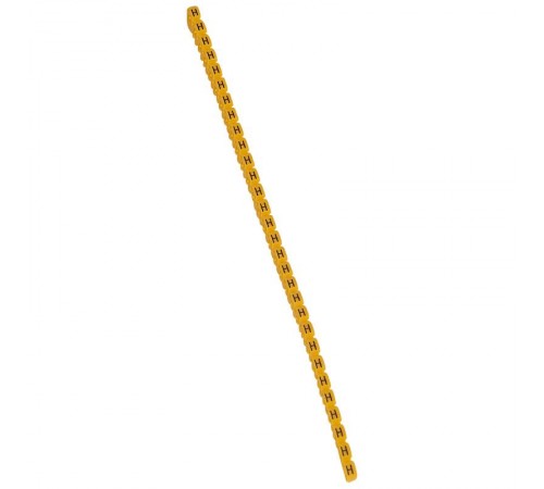 Маркер CAB 3 - для кабеля 4-6 мм - заглавная буква H  038367  Legrand