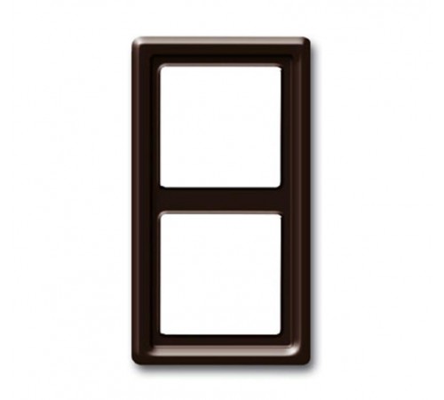Рамка 2-постовая, серия Allwetter 44, цвет коричневый  1730-0-0277   2CKA001730A0277  ABB