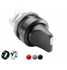 Переключ.M2SSV1-20B черн. 2-х поз.для установки в вертик.посты1SFA611220R2006 ABB