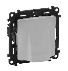 Valena LIFE Алюминий Вывод кабеля с лицевой панелью.Без клемм.  753334  Legrand