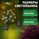Садовый светильник Сакура ERASF22-60 на солнечной батарее, 16LED, 32 см  Б0057655  ЭРА