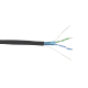 Каб. в. п. F/UTP кат. 5E 2 пары LDPE 1м чер.  BC3-C5E02-339-500-G  GENERICA