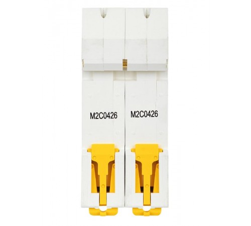 Выключатель автоматический двухполюсный M06N 2P C 4А 6кА ARMAT  AR-M06N-2-C004  IEK