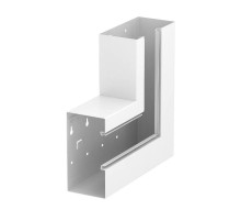 Плоский угол кабельного канала Rapid 80 90x170 мм (сталь,белый) (GS-AFS90170RW)  6277920  OBO Bettermann